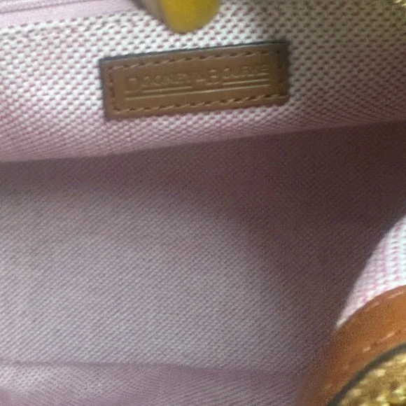 Dooney & Bourke Croc-Embossed Brown Shoulder Bag - Picture 14 of 16